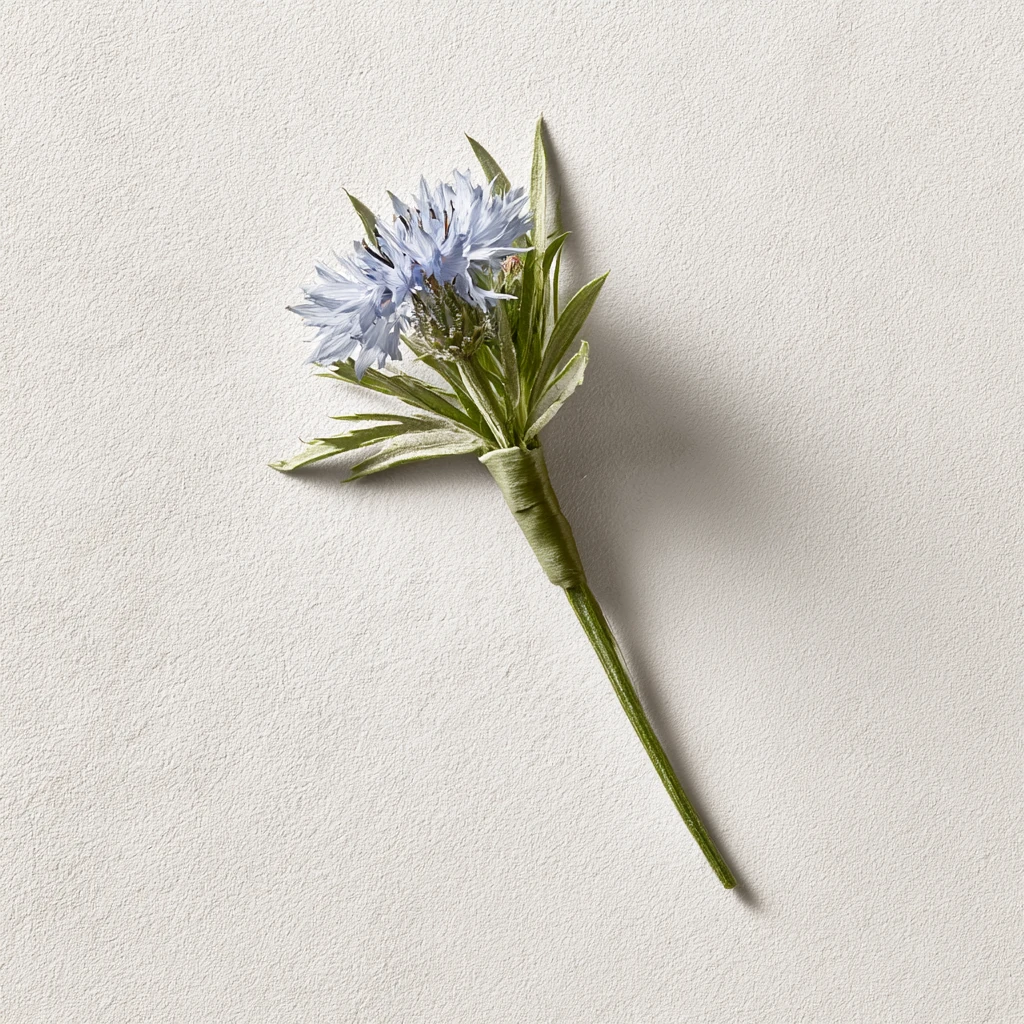 Boutonnière — Kornblomst