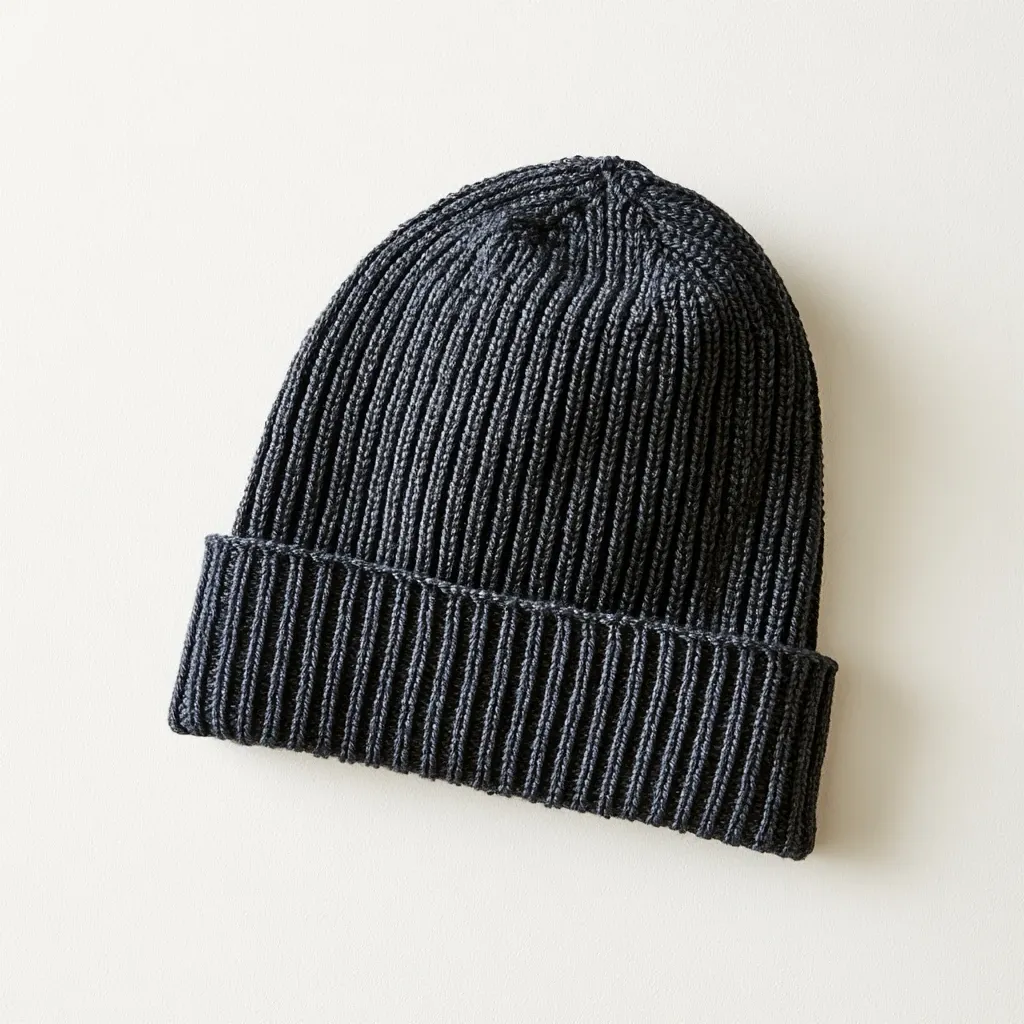 Strikket lue — Beanie